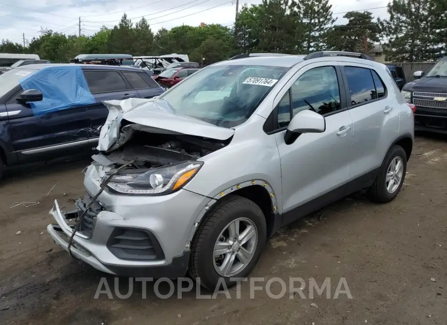 CHEVROLET TRAX 1LT 2021 vin KL7CJPSM7MB363759 from auto auction Copart