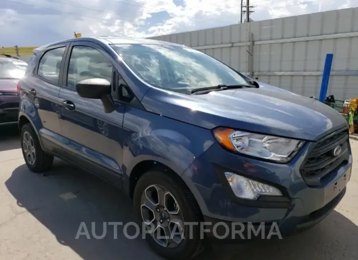 FORD ECOSPORT S 2021 vin MAJ3S2FE5MC442692 from auto auction Copart