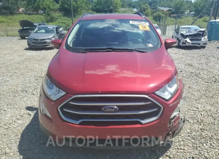 FORD ECOSPORT S 2019 vin MAJ6S3GL4KC273035 from auto auction Copart