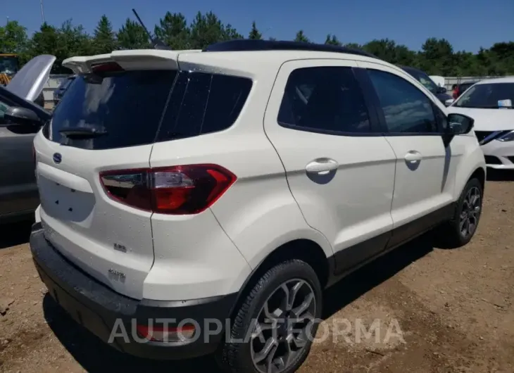 FORD ECOSPORT S 2020 vin MAJ6S3JL7LC335716 from auto auction Copart