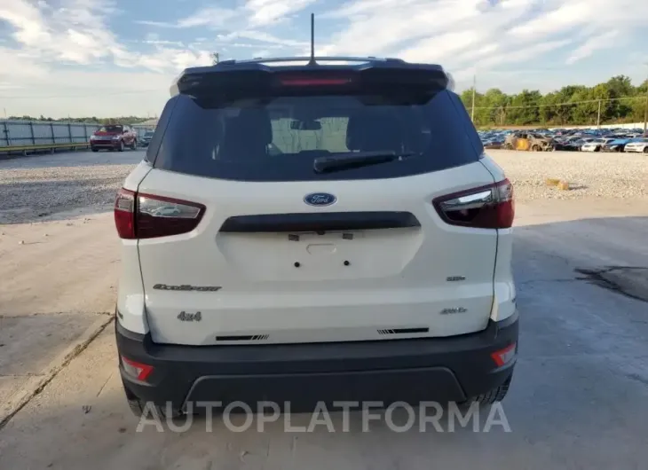 FORD ECOSPORT S 2020 vin MAJ6S3JL8LC371706 from auto auction Copart