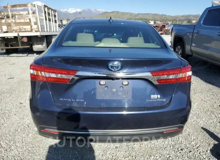 TOYOTA AVALON HYB 2015 vin 4T1BD1EB1FU037052 from auto auction Copart