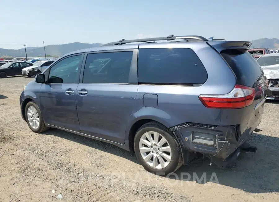 TOYOTA SIENNA XLE 2015 vin 5TDDK3DC8FS119244 from auto auction Copart