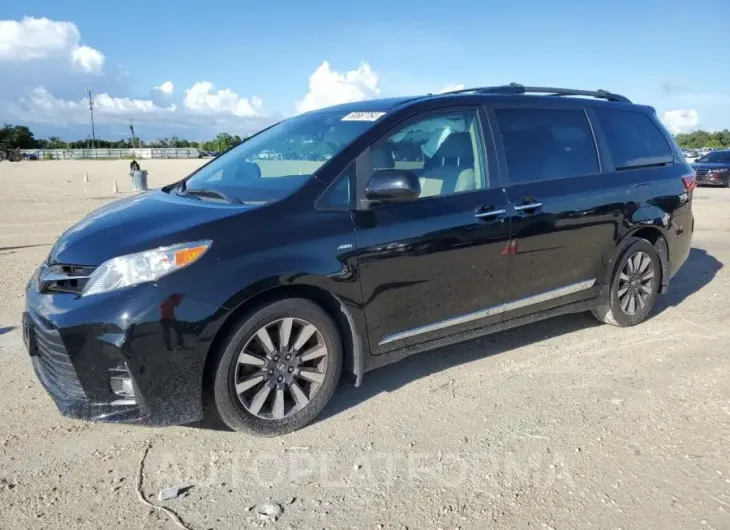 TOYOTA SIENNA XLE 2020 vin 5TDDZ3DCXLS234158 from auto auction Copart