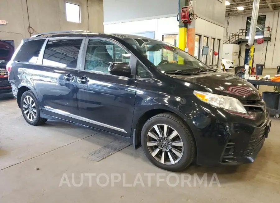 TOYOTA SIENNA LE 2018 vin 5TDJZ3DC1JS200724 from auto auction Copart