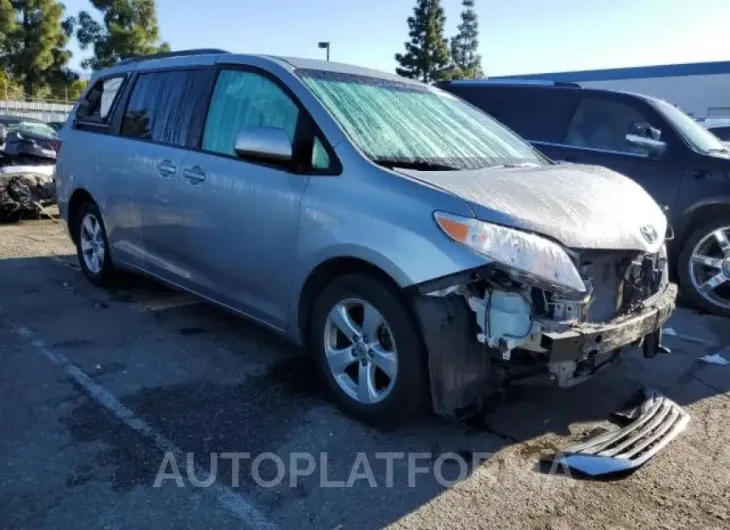 TOYOTA SIENNA LE 2016 vin 5TDKK3DC9GS710692 from auto auction Copart