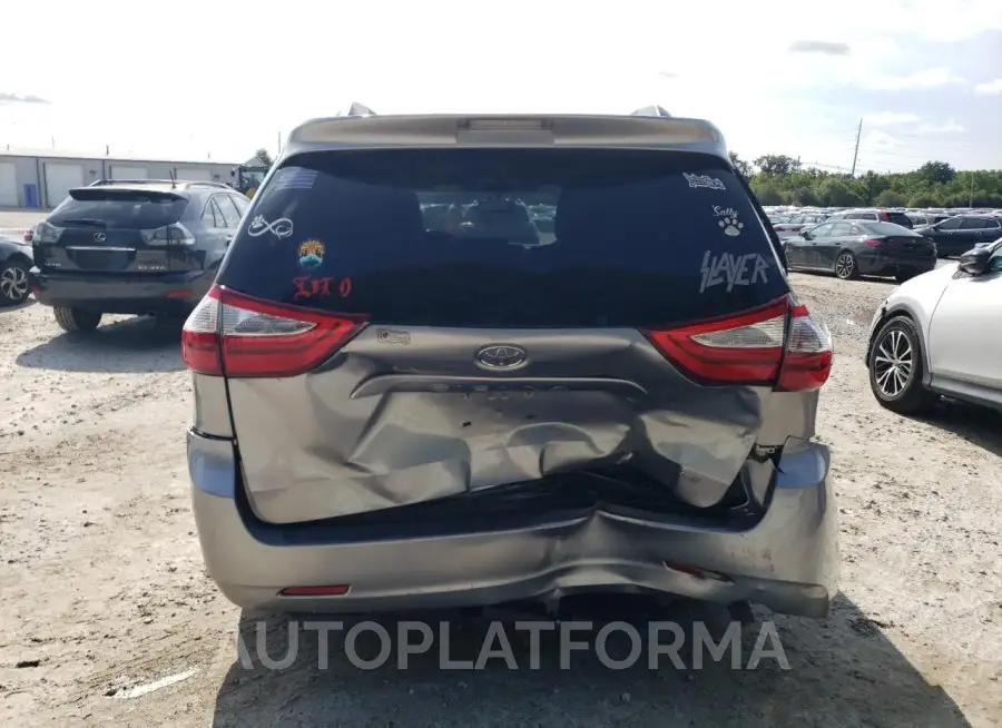 TOYOTA SIENNA LE 2015 vin 5TDKK3DCXFS608476 from auto auction Copart