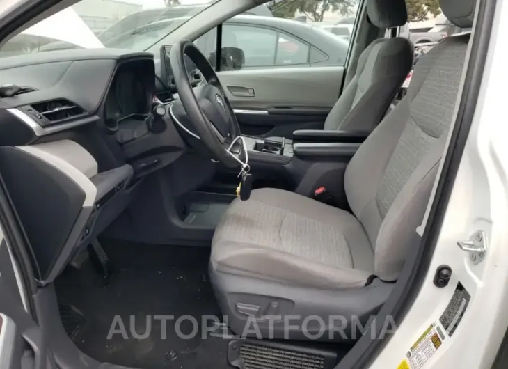 TOYOTA SIENNA LE 2021 vin 5TDKRKEC6MS038509 from auto auction Copart