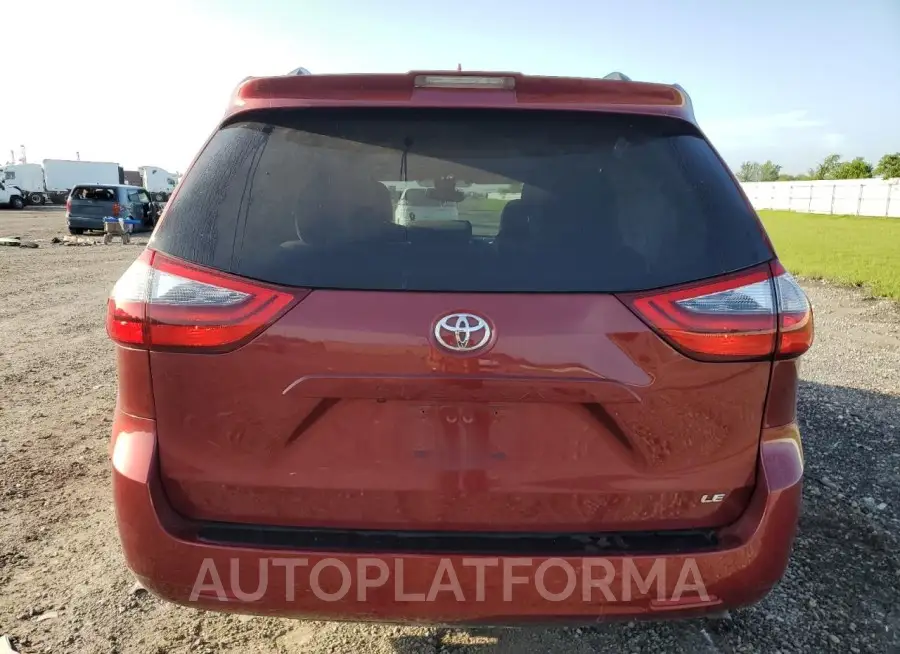 TOYOTA SIENNA LE 2020 vin 5TDKZ3DC8LS046603 from auto auction Copart