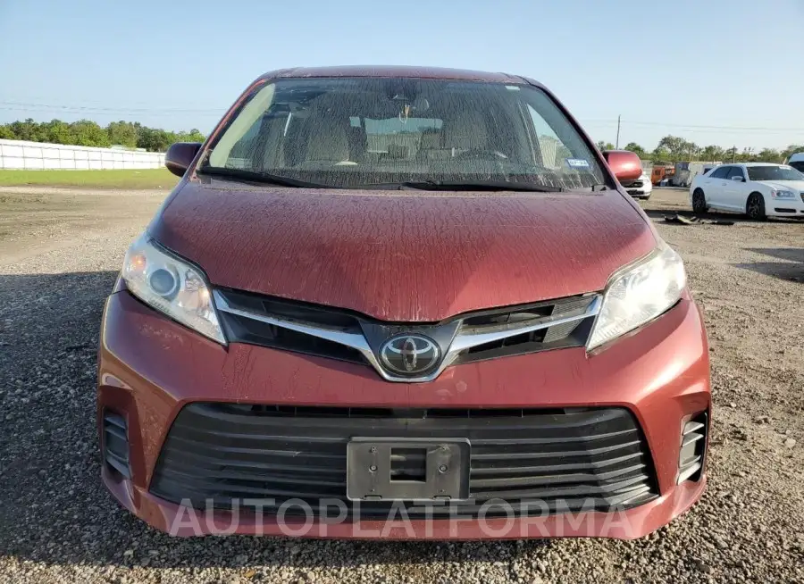 TOYOTA SIENNA LE 2020 vin 5TDKZ3DC8LS046603 from auto auction Copart