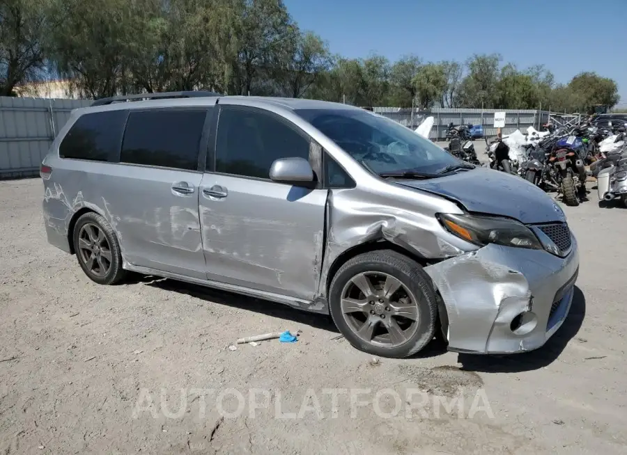 TOYOTA SIENNA SE 2017 vin 5TDXZ3DC0HS892527 from auto auction Copart