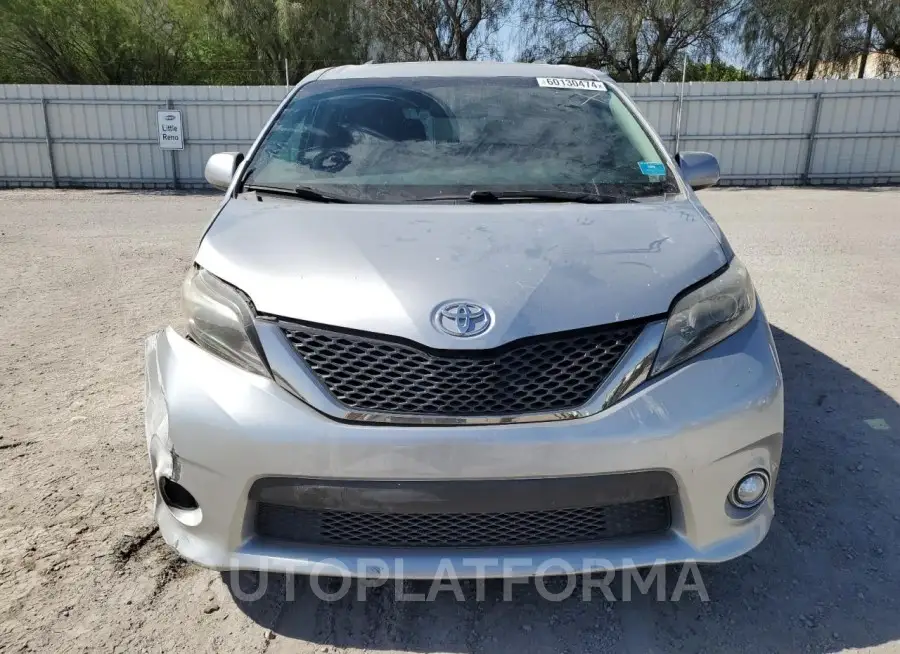 TOYOTA SIENNA SE 2017 vin 5TDXZ3DC0HS892527 from auto auction Copart