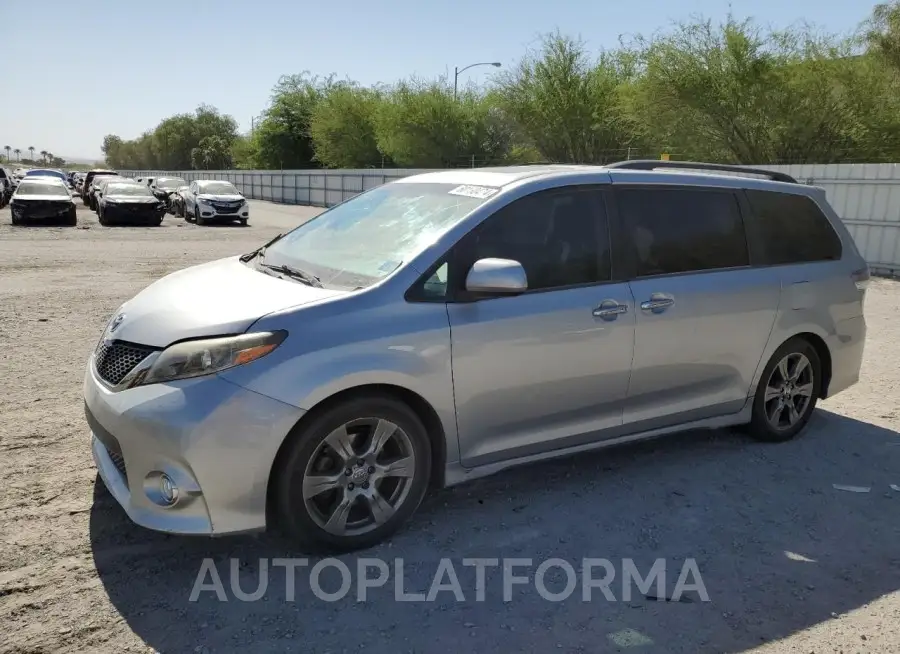 TOYOTA SIENNA SE 2017 vin 5TDXZ3DC0HS892527 from auto auction Copart