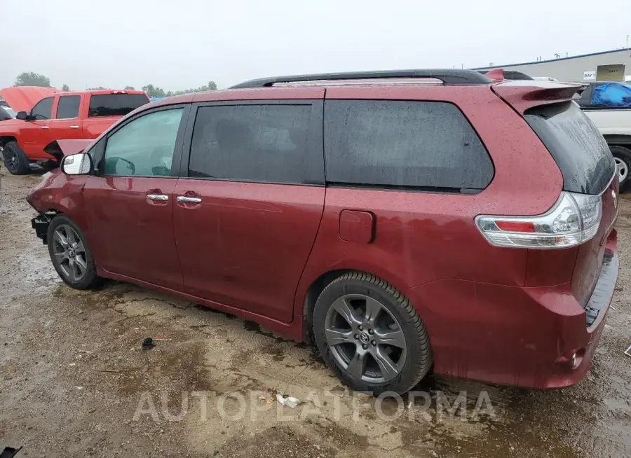 TOYOTA SIENNA SE 2018 vin 5TDXZ3DC1JS945290 from auto auction Copart