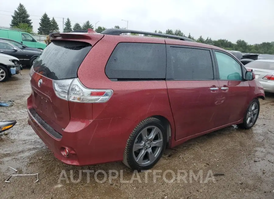 TOYOTA SIENNA SE 2018 vin 5TDXZ3DC1JS945290 from auto auction Copart