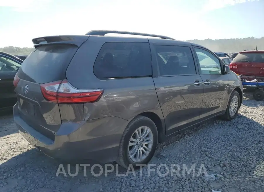 TOYOTA SIENNA XLE 2017 vin 5TDYZ3DC2HS854057 from auto auction Copart