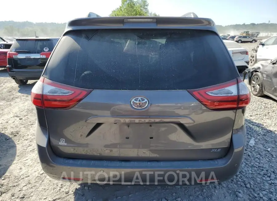 TOYOTA SIENNA XLE 2017 vin 5TDYZ3DC2HS854057 from auto auction Copart