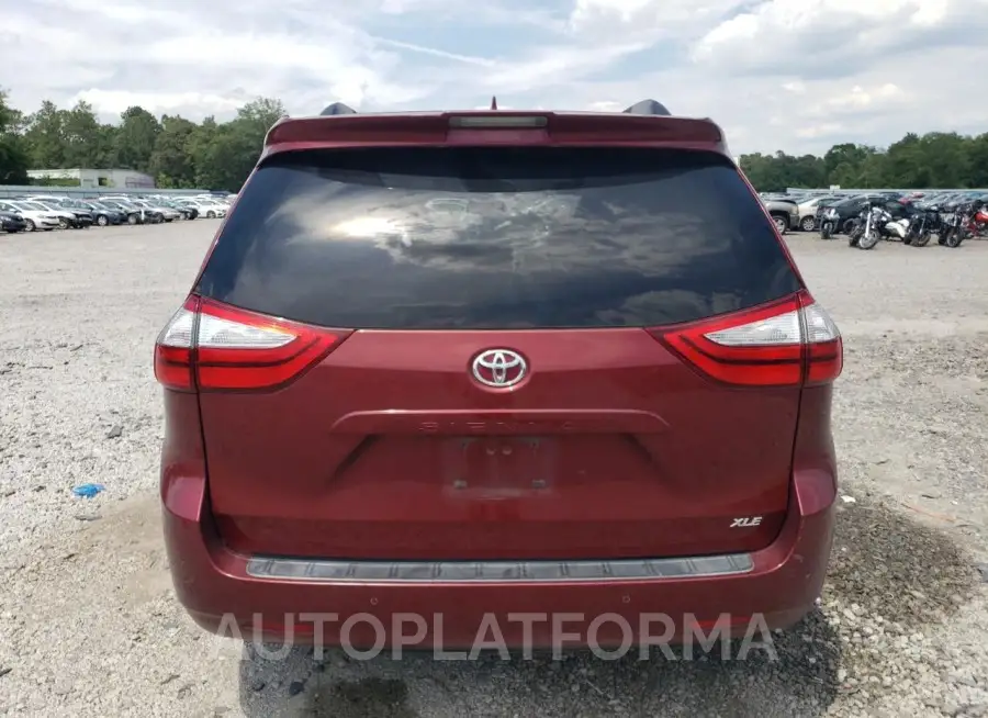 TOYOTA SIENNA XLE 2019 vin 5TDYZ3DC9KS974218 from auto auction Copart