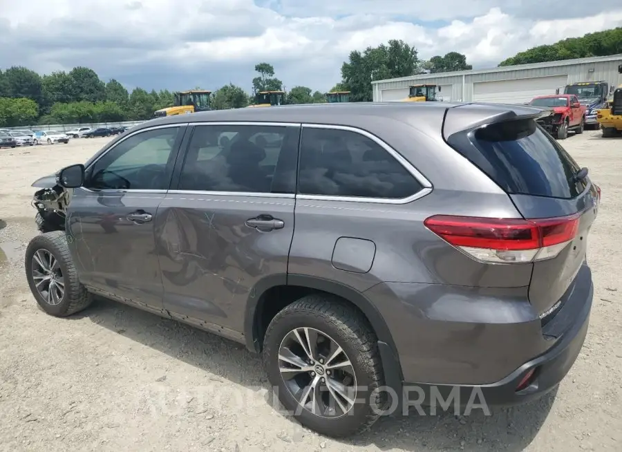 TOYOTA HIGHLANDER 2018 vin 5TDZARFH9JS037164 from auto auction Copart