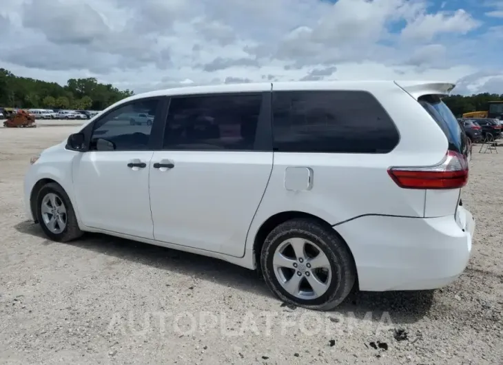 TOYOTA SIENNA 2017 vin 5TDZZ3DC3HS839748 from auto auction Copart