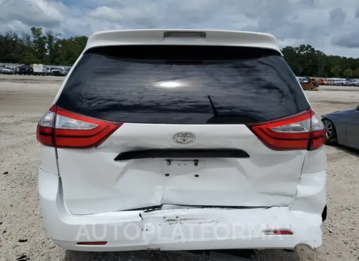 TOYOTA SIENNA 2017 vin 5TDZZ3DC3HS839748 from auto auction Copart