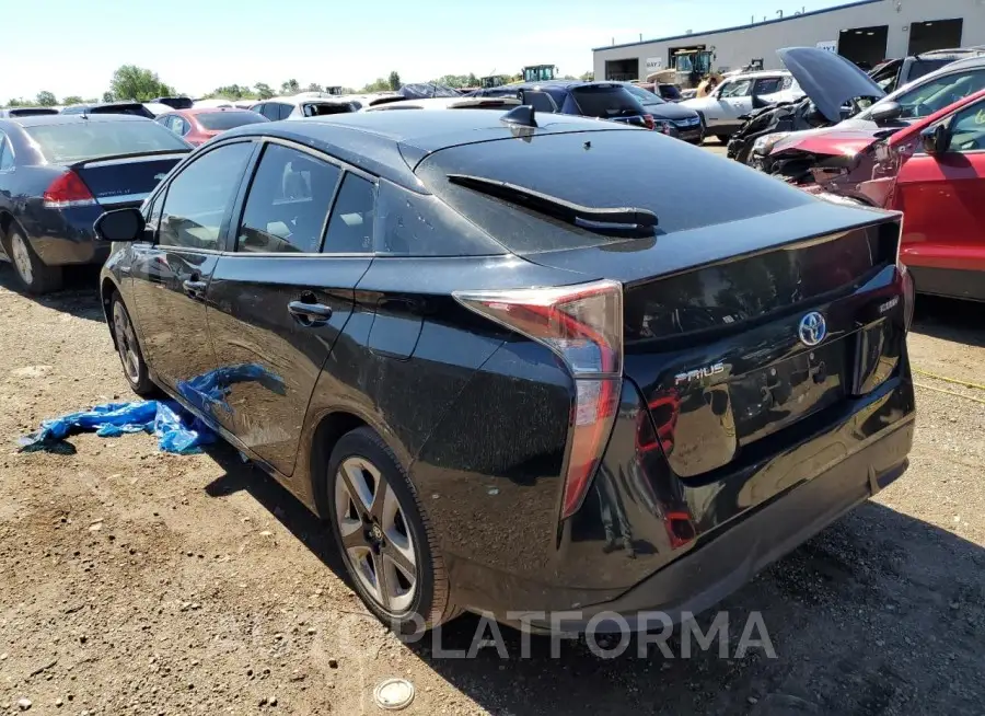 TOYOTA PRIUS 2016 vin JTDKARFU3G3505236 from auto auction Copart