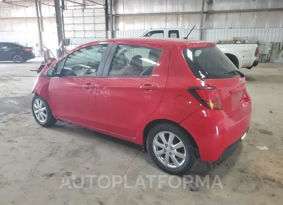 TOYOTA YARIS 2015 vin VNKKTUD36FA018105 from auto auction Copart