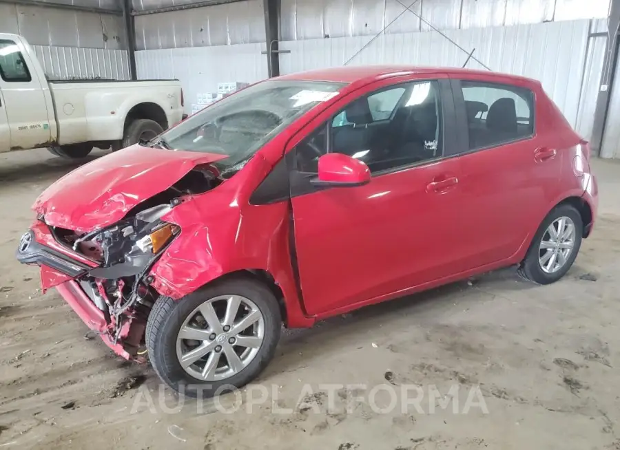 TOYOTA YARIS 2015 vin VNKKTUD36FA018105 from auto auction Copart