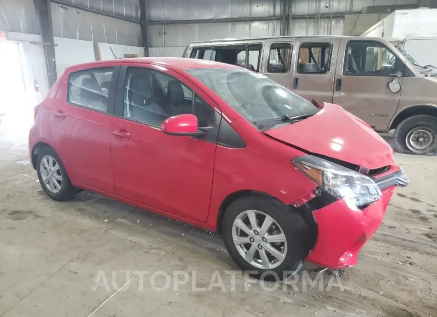 TOYOTA YARIS 2015 vin VNKKTUD36FA018105 from auto auction Copart