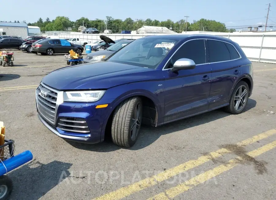 AUDI SQ5 PREMIU 2018 vin WA1A4AFY4J2110626 from auto auction Copart