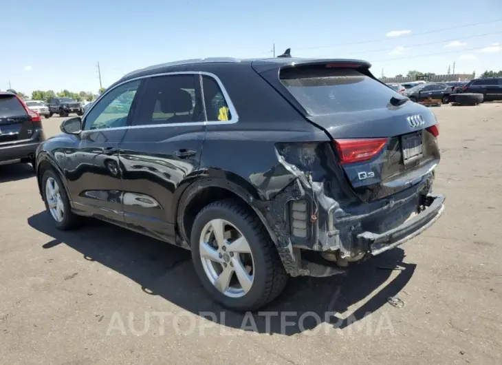 AUDI Q3 PREMIUM 2020 vin WA1AECF36L1045610 from auto auction Copart