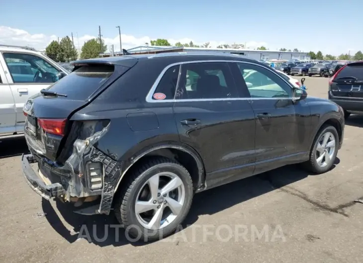 AUDI Q3 PREMIUM 2020 vin WA1AECF36L1045610 from auto auction Copart