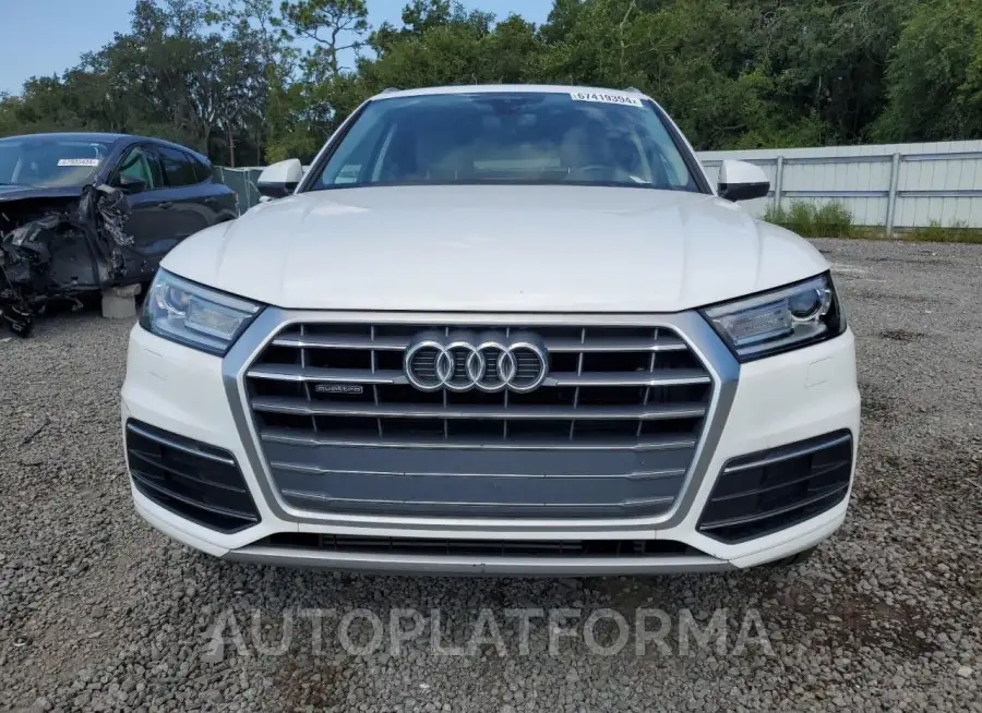 AUDI Q5 PREMIUM 2018 vin WA1ANAFY6J2091980 from auto auction Copart