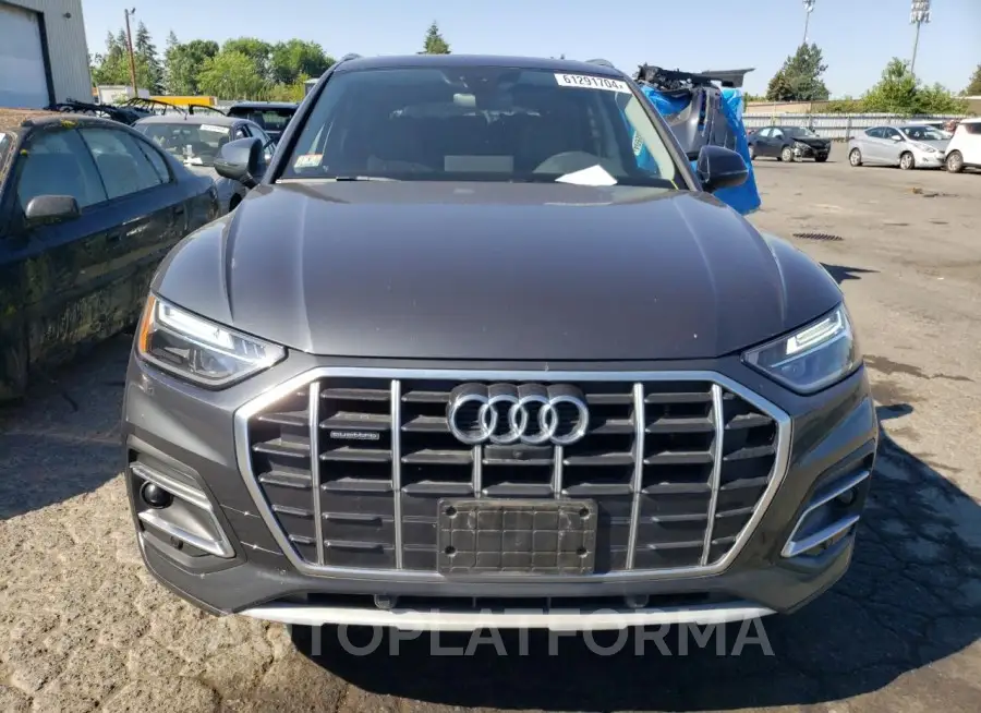 AUDI Q5 PREMIUM 2021 vin WA1BAAFY0M2007897 from auto auction Copart