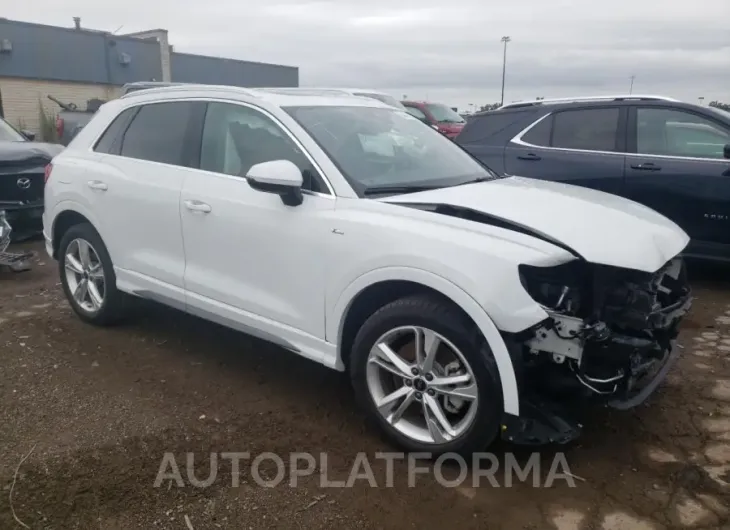 AUDI Q3 PREMIUM 2023 vin WA1EECF38P1114742 from auto auction Copart