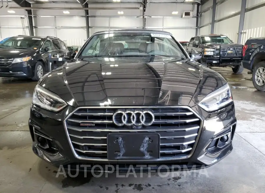 AUDI A5 PRESTIG 2018 vin WAU2NGF51JN001925 from auto auction Copart