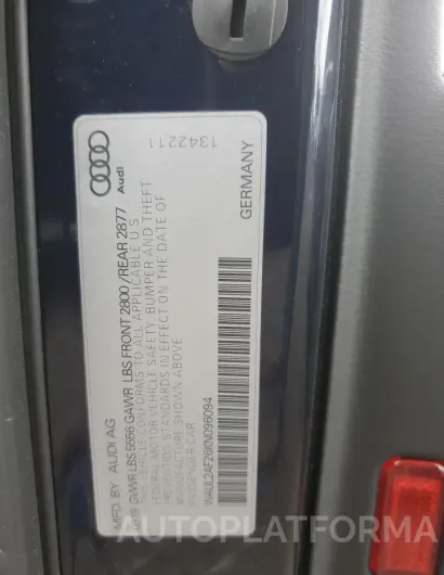 AUDI A6 PREMIUM 2019 vin WAUL2AF26KN096094 from auto auction Copart