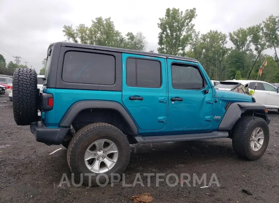 JEEP WRANGLER U 2020 vin 1C4HJXDG3LW202204 from auto auction Copart