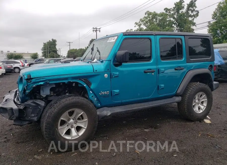 JEEP WRANGLER U 2020 vin 1C4HJXDG3LW202204 from auto auction Copart