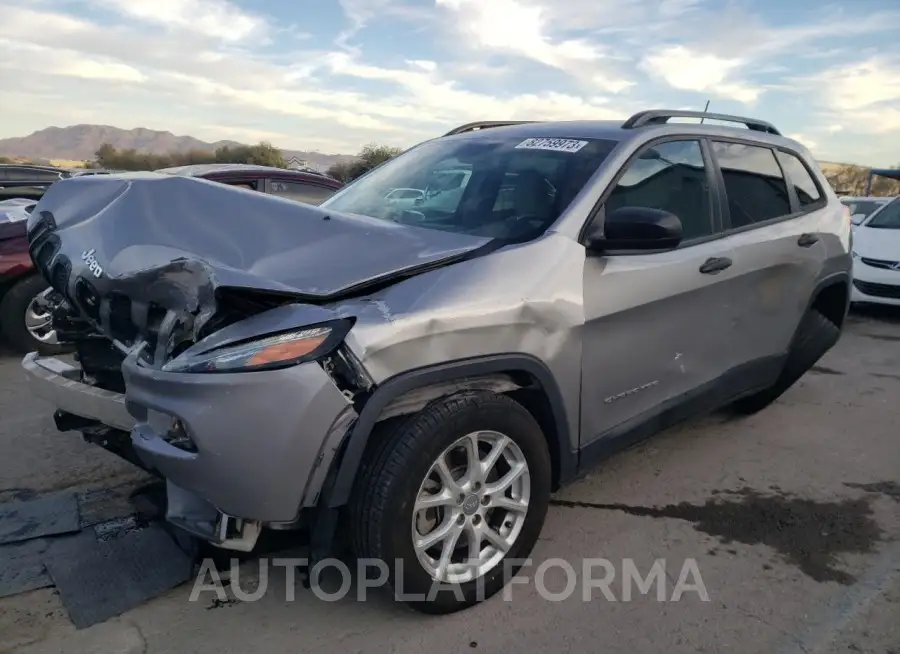 JEEP CHEROKEE S 2016 vin 1C4PJLAB5GW370705 from auto auction Copart