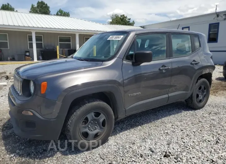 JEEP RENEGADE S 2017 vin ZACCJBAB4HPF84687 from auto auction Copart