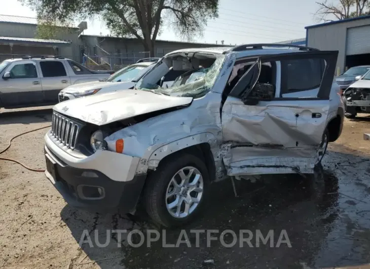 JEEP RENEGADE L 2017 vin ZACCJBBB6HPF31441 from auto auction Copart