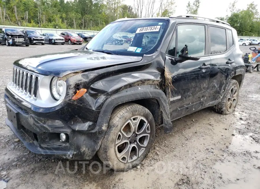 JEEP RENEGADE L 2017 vin ZACCJBDB1HPF10171 from auto auction Copart