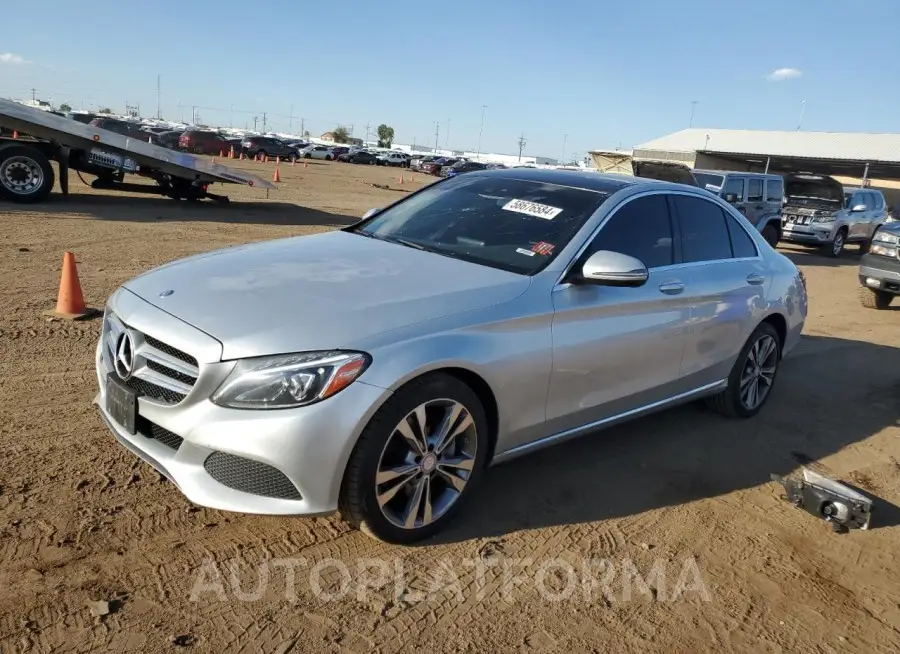 MERCEDES-BENZ C 300 4MAT 2017 vin 55SWF4KB8HU207083 from auto auction Copart