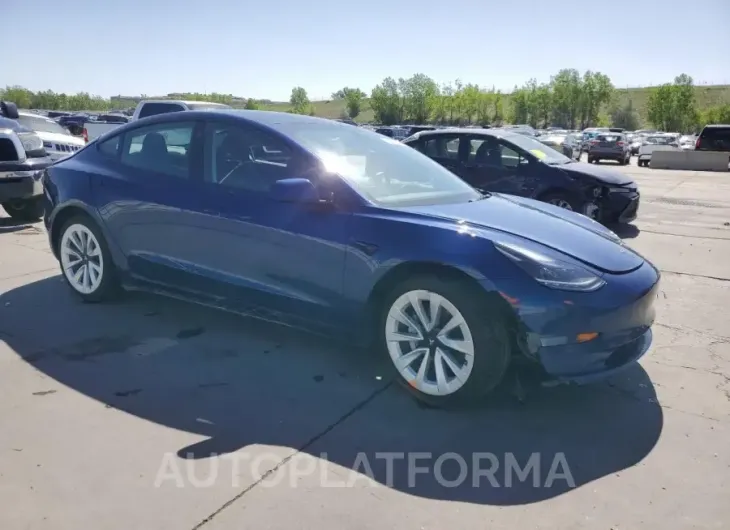 TESLA MODEL 3 2022 vin 5YJ3E1EB8NF177788 from auto auction Copart