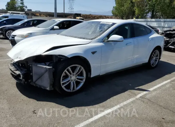 TESLA MODEL S 2016 vin 5YJSA1E24GF128131 from auto auction Copart