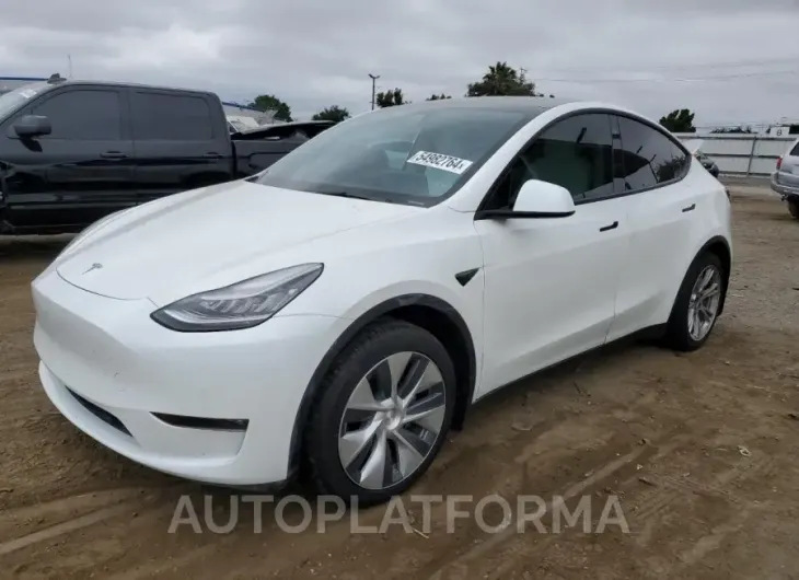 TESLA MODEL Y 2021 vin 5YJYGDED8MF103370 from auto auction Copart