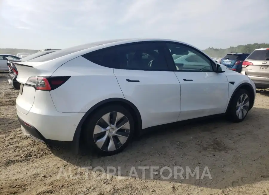 TESLA MODEL Y 2021 vin 5YJYGDEDXMF111020 from auto auction Copart