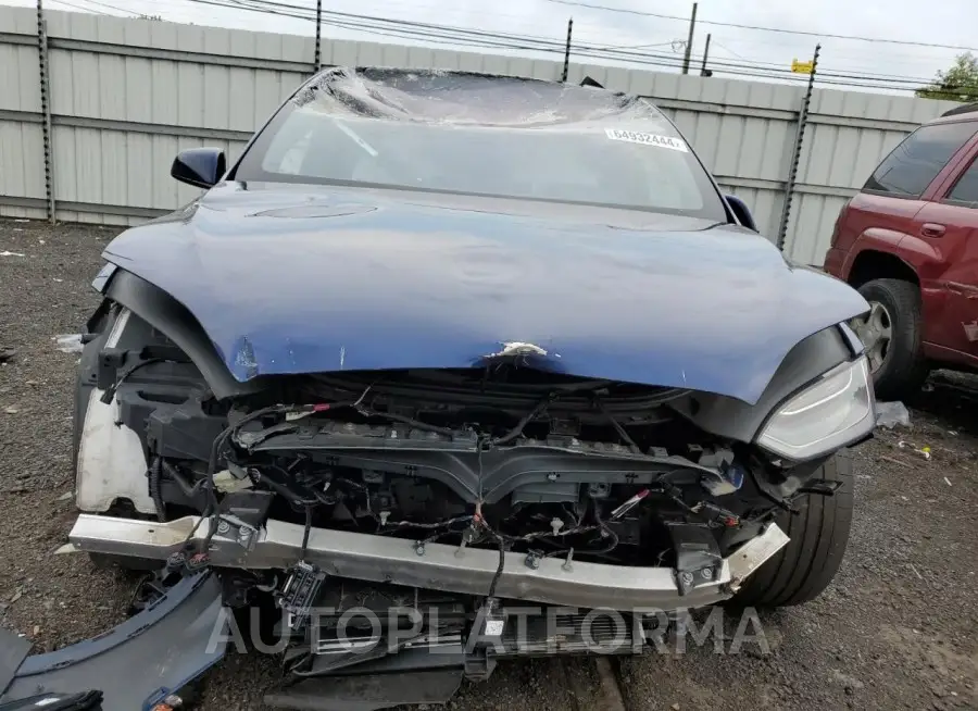 TESLA MODEL X 2022 vin 7SAXCBE6XNF331789 from auto auction Copart