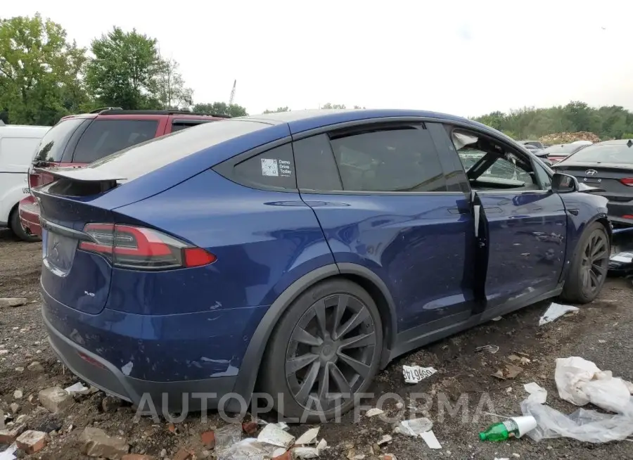 TESLA MODEL X 2022 vin 7SAXCBE6XNF331789 from auto auction Copart